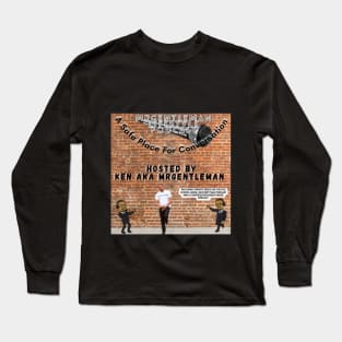 Official MrGentleman Lifestyle Podcast Logo Long Sleeve T-Shirt